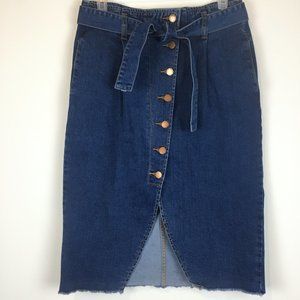 Velvet Heart Denim Ginger Pencil Skirt Size 28